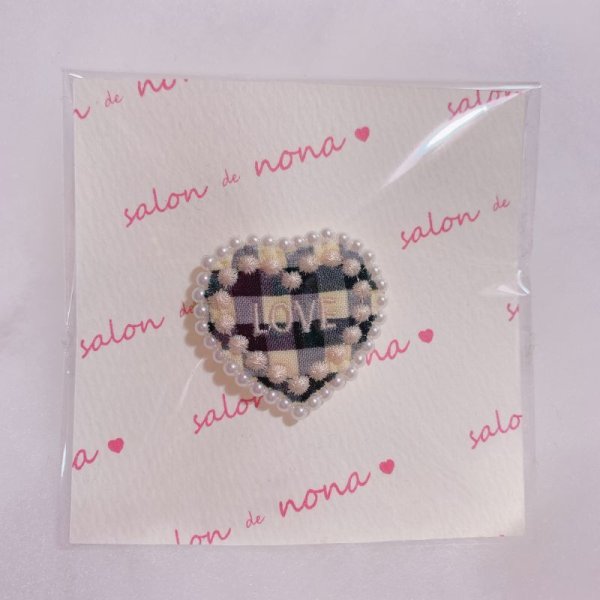 画像1: Heart pin