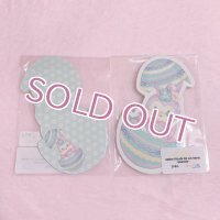 バラメモ 80.easter friends die cut memo 〜lavender~