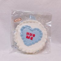 壁掛けケーキ6号　キャンディハーツ風 hug me